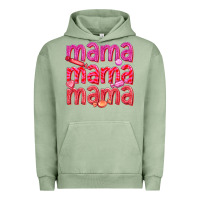 Pigment Oil Green mama mama mama valentines day Urban Hoodie - texasbilliewilder