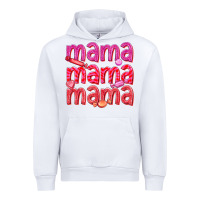 White mama mama mama valentines day Urban Hoodie - texasbilliewilder