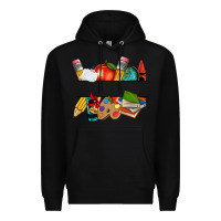 Black teacher name frame custom Premium Hoodie - texasbilliewilder