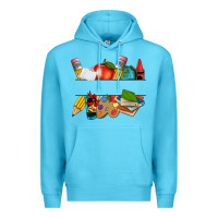 Ocean Blue teacher name frame custom Premium Hoodie - texasbilliewilder