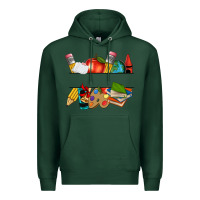 Sports Green teacher name frame custom Premium Hoodie - texasbilliewilder