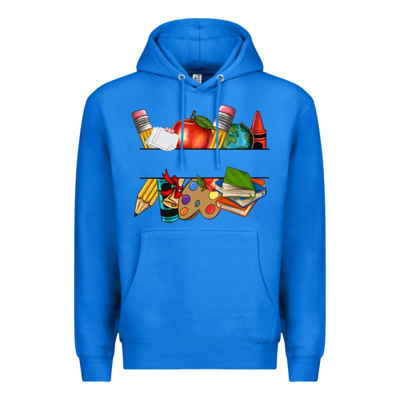 Teacher Name Frame Custom Premium Hoodie by texasbilliewilder | Teevron