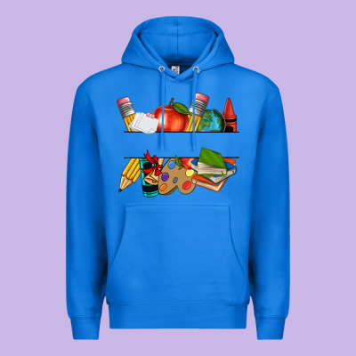 Teacher Name Frame Custom Premium Hoodie Designed By Texasbilliewilder