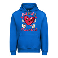 Cobalt mamas valentine with cute heart Urban Hoodie - texasbilliewilder