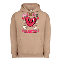 Pigment Burro mamas valentine with cute heart Urban Hoodie - texasbilliewilder
