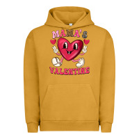 Pigment Peanut Butter mamas valentine with cute heart Urban Hoodie - texasbilliewilder