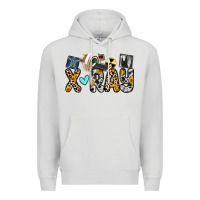 Dove Grey x ray Premium Hoodie - Zillion Design Studio