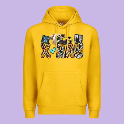 X Ray Premium Hoodie Designed By Zillion Design Studio