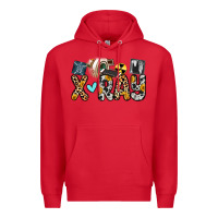 Red x ray Premium Hoodie - Zillion Design Studio
