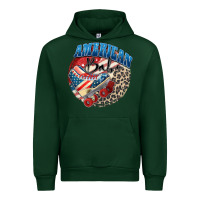 Foreset Green American babe Urban Hoodie - Zillion Design Studio