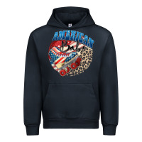Navy American babe Urban Hoodie - Zillion Design Studio