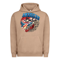 Pigment Burro American babe Urban Hoodie - Zillion Design Studio