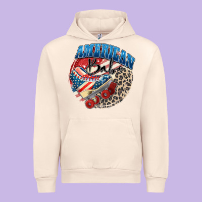 American Babe Urban Hoodie Designed By Zillion Design Studio
