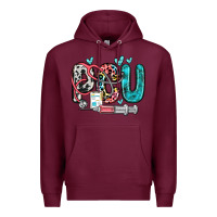 Burgundy pcu Premium Hoodie - Zillion Design Studio