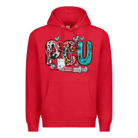 Red pcu Premium Hoodie - Zillion Design Studio