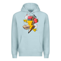 Blue Mist teacher lightning bolt Premium Hoodie - texasbilliewilder