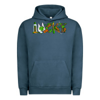 Pigment Midnight Navy Dental Love St. Patricks Day Urban Hoodie - RanaPortraitStore