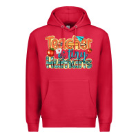 Cardinal teacher of tiny humans Premium Hoodie - texasbilliewilder