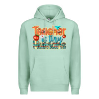 Seafoam teacher of tiny humans Premium Hoodie - texasbilliewilder