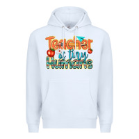 White teacher of tiny humans Premium Hoodie - texasbilliewilder
