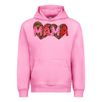 Fuchsia Pink mama valentines day Urban Hoodie - texasbilliewilder