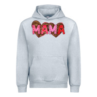 Heather Grey mama valentines day Urban Hoodie - texasbilliewilder