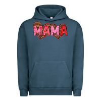 Pigment Midnight Navy mama valentines day Urban Hoodie - texasbilliewilder