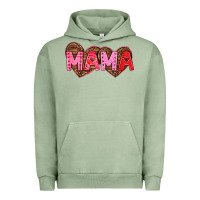 Pigment Oil Green mama valentines day Urban Hoodie - texasbilliewilder