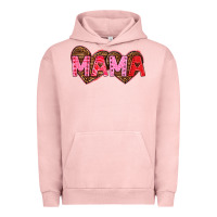 Pigment Salmon mama valentines day Urban Hoodie - texasbilliewilder