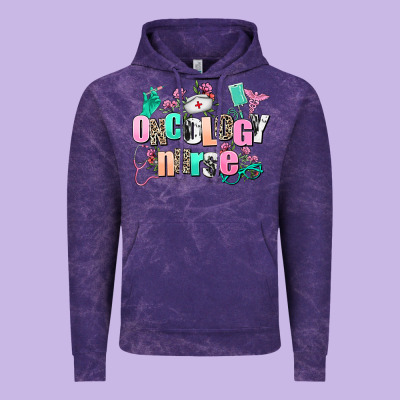 Oncology Nurse Vintage Hoodie Designed By Adodesignshop