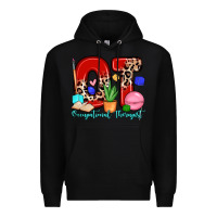 Black ot occupational therapist Premium Hoodie - Zillion Design Studio