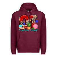 Burgundy ot occupational therapist Premium Hoodie - Zillion Design Studio