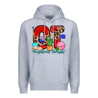 Heather Grey ot occupational therapist Premium Hoodie - Zillion Design Studio