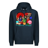 Navy ot occupational therapist Premium Hoodie - Zillion Design Studio