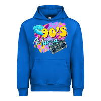 Cobalt 90's mama Urban Hoodie - Zillion Design Studio