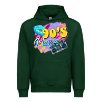 Foreset Green 90's mama Urban Hoodie - Zillion Design Studio