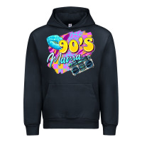 Navy 90's mama Urban Hoodie - Zillion Design Studio