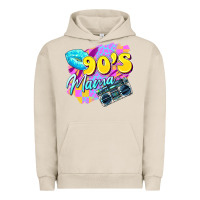 Pigment French Oak 90's mama Urban Hoodie - Zillion Design Studio