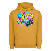 Pigment Peanut Butter 90's mama Urban Hoodie - Zillion Design Studio