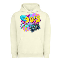 Pigment Pistachio 90's mama Urban Hoodie - Zillion Design Studio