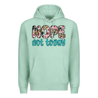 Seafoam nope not today Premium Hoodie - Zillion Design Studio