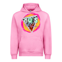 Fuchsia Pink 80's mom Urban Hoodie - Zillion Design Studio