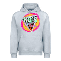 Heather Grey 80's mom Urban Hoodie - Zillion Design Studio