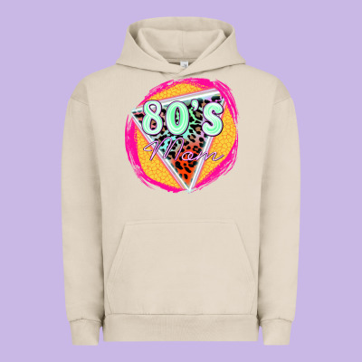 80's Mom Urban Hoodie Designed By Zillion Design Studio