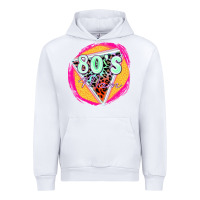White 80's mom Urban Hoodie - Zillion Design Studio