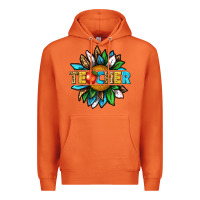 Carrot teacher sunflower tbw Premium Hoodie - texasbilliewilder