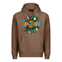 Chestnut teacher sunflower tbw Premium Hoodie - texasbilliewilder