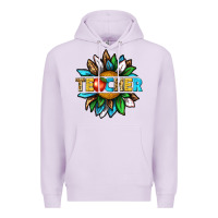 Lilac teacher sunflower tbw Premium Hoodie - texasbilliewilder