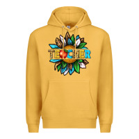 Mustard teacher sunflower tbw Premium Hoodie - texasbilliewilder
