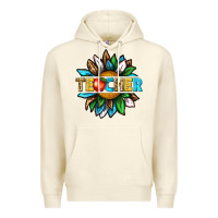 Sandshell teacher sunflower tbw Premium Hoodie - texasbilliewilder
